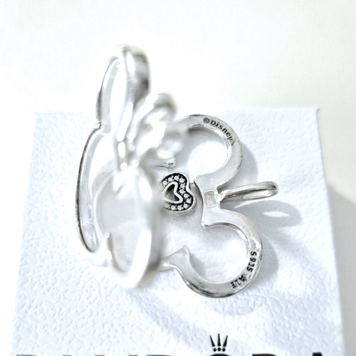Silver s9.25 Ale Disney pendant used with petite charm