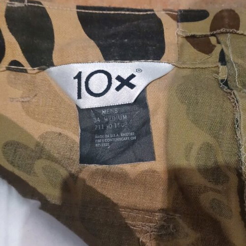 Vintage Duck Camo Cargo Hunting Pants made in USA like new