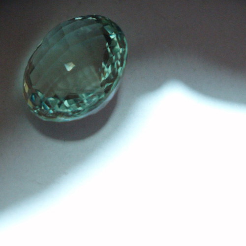 Green Amethyst mineral 13.75 ct new