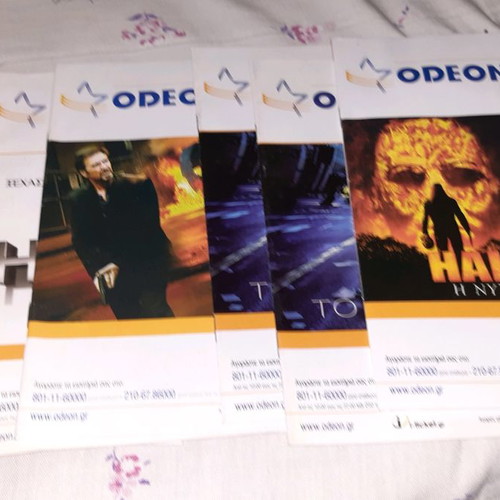 Odeon collectible programs 6 pieces like new