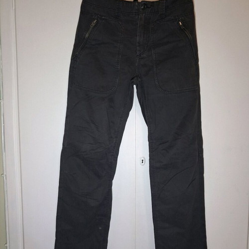 Unise Xdye Eastern Cargo Style Pants Black Anthracite Size EUR 40 like new
