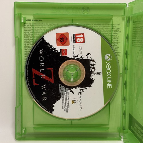 World War Z Xbox One game used, action adventure