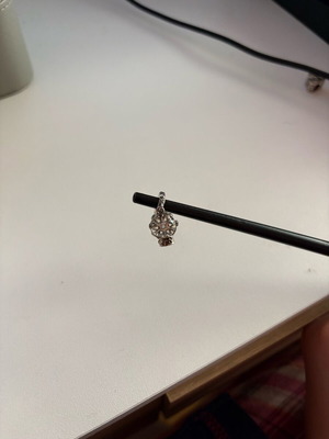 Πανδώρα στοιχείο σαν καινούργιο, ασημί