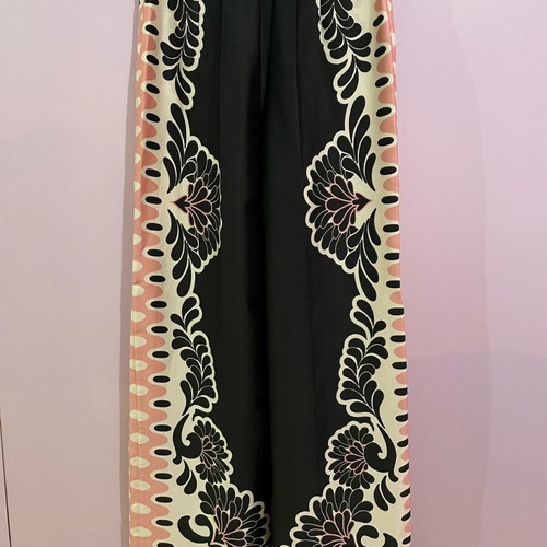 Zara high-waisted pants new, black and pink