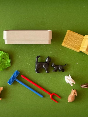 Playmobil farm animals like new