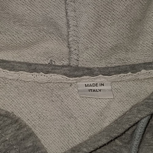 Ittierre gray hoodie size M slim fit like new