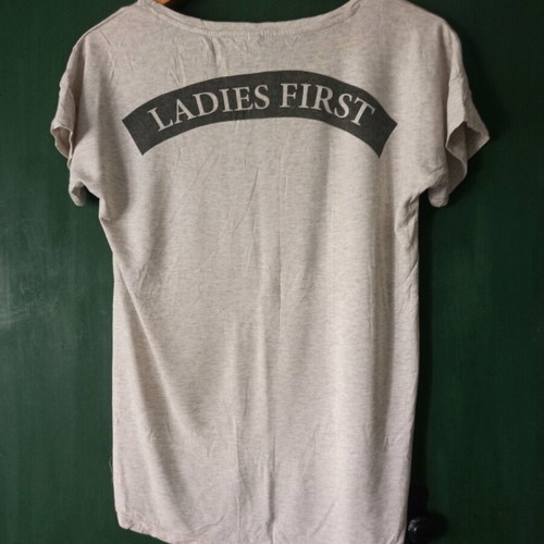DeFacto women's beige t-shirt like new, size L