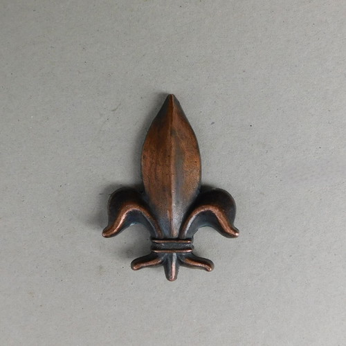 Decorative lily copper-plated like new