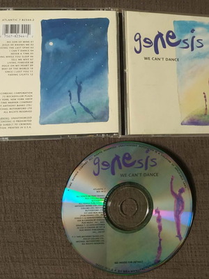 Genesis We Can't Dance CD μεταχειρισμένο, rock, 1991 US έκδοση