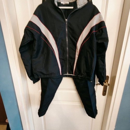 Vintage teenage tracksuit Adam's Shoes new, blue and red