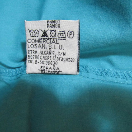 Oldport Boys' Short Sleeve Shirt 140 cm 10 Years Like New, Turquoise