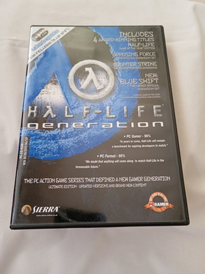 Half-Life Generation PC Collection used, 4-CD set