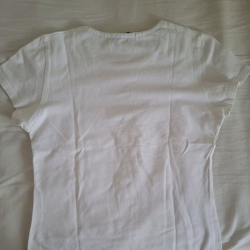 Burberry girls' blouse like new, white, 12 years