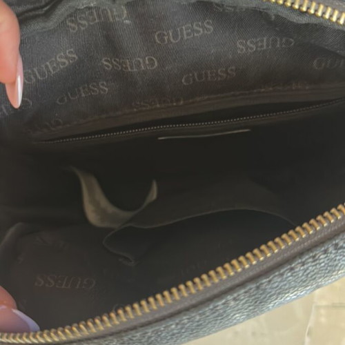 Guess crossbody bag, black and grey