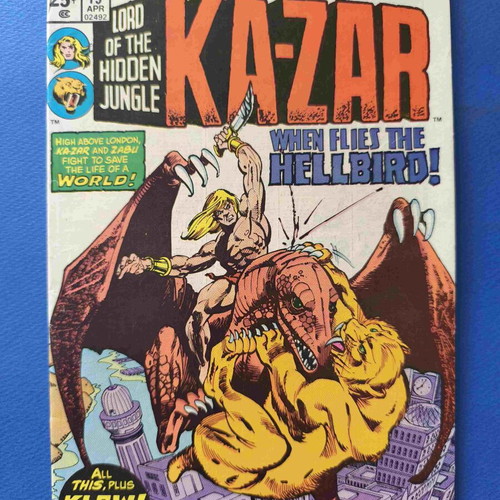 Kazar Ka-zar Vol. 2 No. 15 comic book used