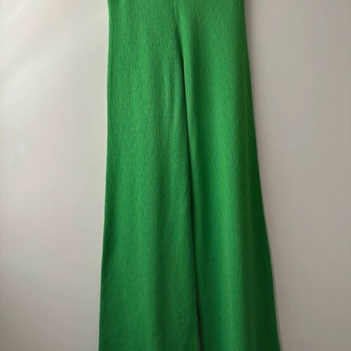Zara pants like new, green, size M
