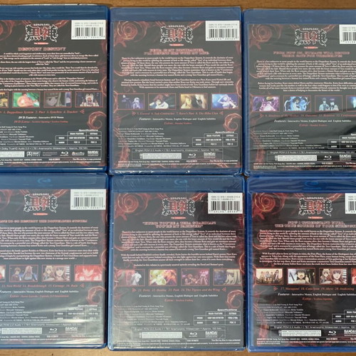Kurokami Blu-Ray Set Complete Series Sealed, English Subtitles