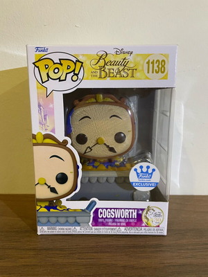 Funko Pop! Exclusive Cogsworth new