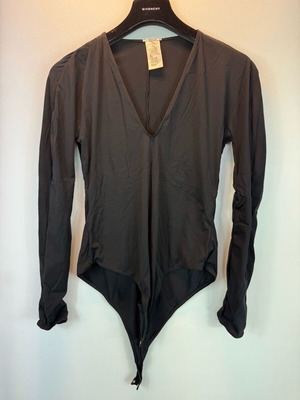 Wolford black thin bodysuit size M like new