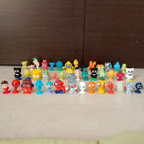Mega Pack Stikeez and Super Zings Lidl 42 figures with suction cups new