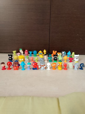 Mega Pack Stikeez and Super Zings Lidl 42 figures with suction cups new