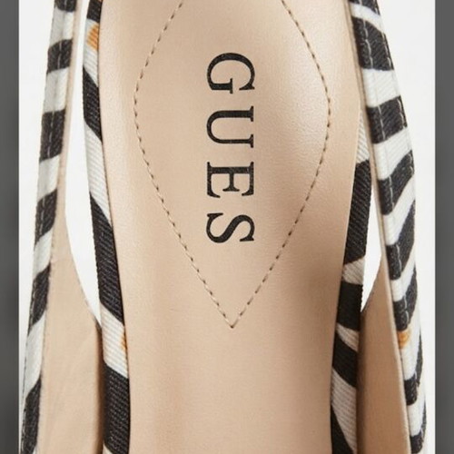 Guess pumps used, size 7M, black and white