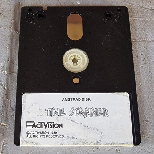 Time Scanner Activision Amstrad 6128 disc