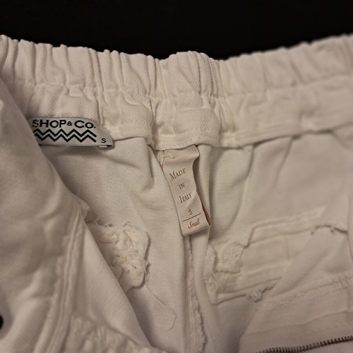 Topshop white pants size S like new