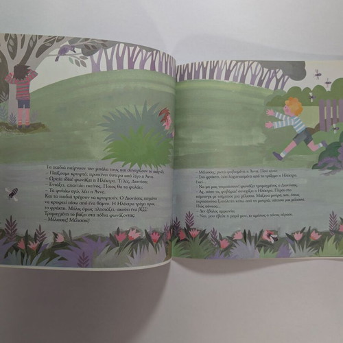 The Scared Hedgehog by Stella Vlachopoulou like new
