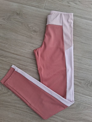 Zara leggings used, size 12 years, pink, soft fabric
