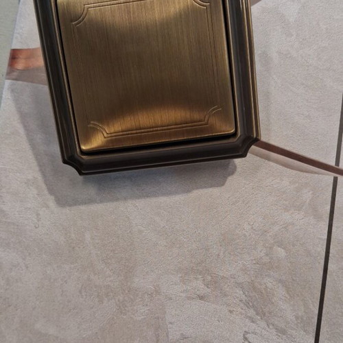 Switch Ale Retous bronze with metal frame Schneider Electric like new