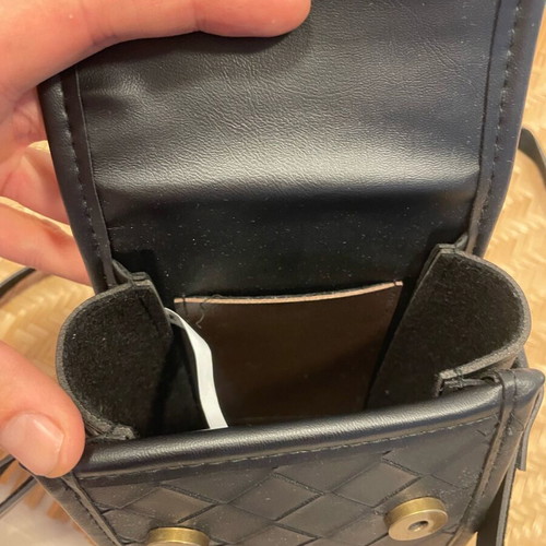 Crossbody bag made of faux leather