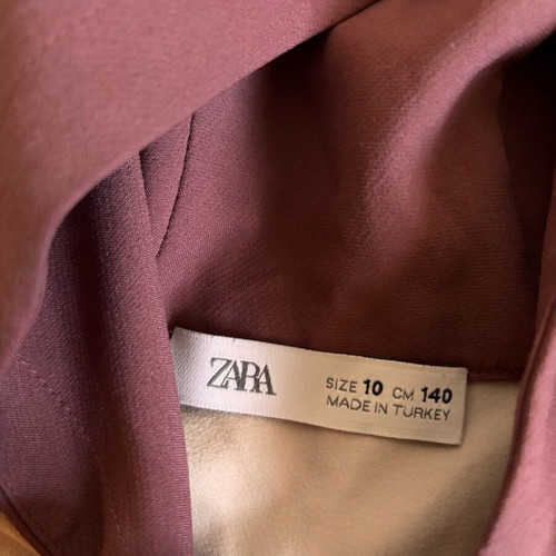Zara kids jacket like new, size 140 cm, beige and pink