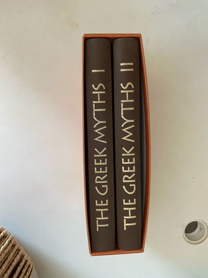 The Greek Myths 1 και 2 Folio Society σαν καινούργιο