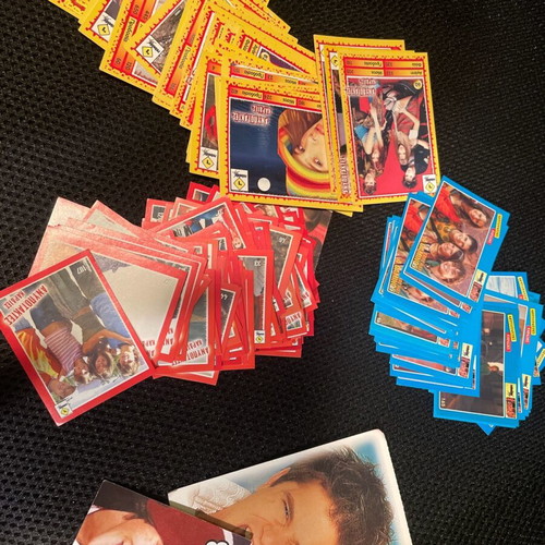 Rebelde Way Rebel Hearts Stickers and Cards Like New