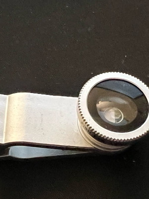 Fisheye 180° mobile camera adapter like new