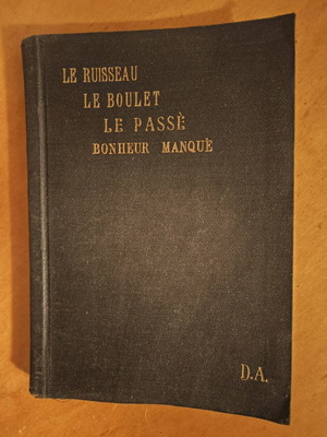 Two theatrical plays by Pierre Wolff like new, 1911, French