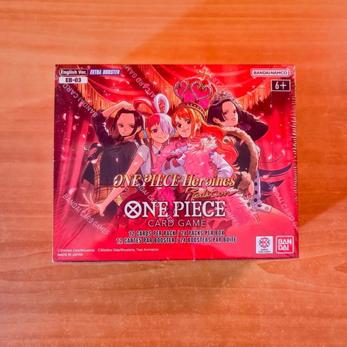 EB03 Heroines Booster Box new, One Piece card game
