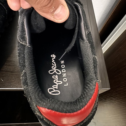 Pepe Jeans casual shoes used, size 41, black
