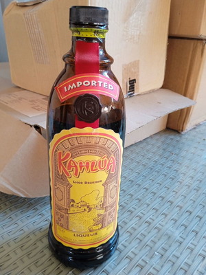 Συλλεκτικό μπουκάλι Kahlua σε άριστη κατάσταση