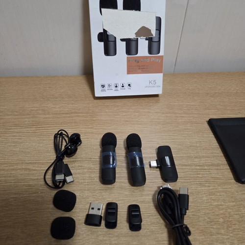 Iumakevp K5 Wireless Lavalier Microphone New Set