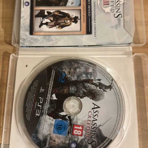 Assassin's Creed 3 PS3 game like new