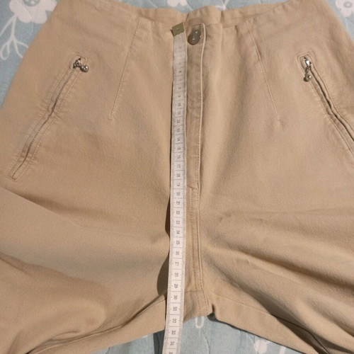 Beige jeans like new, size S-M, very soft fabric