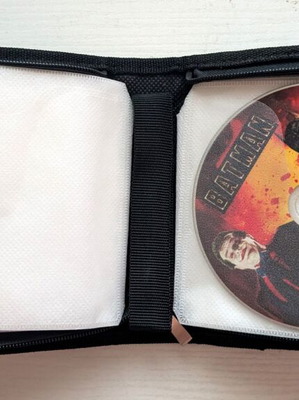 Δερμάτινη θήκη για CD/DVD 40 θέσεων σαν καινούργια