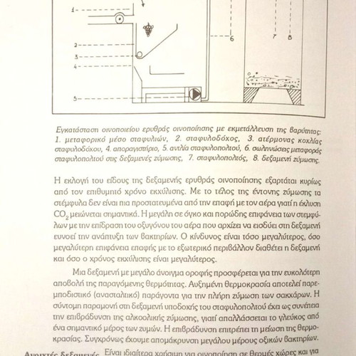 Oenology From Grape to Wine by Argyris Tsakiris used, Greek
