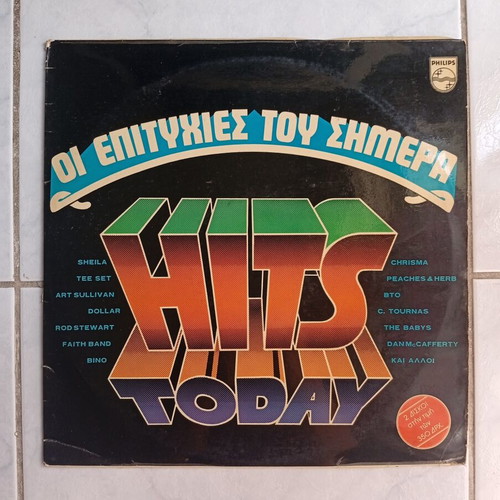 Hits Today vinyl record like new, old collectible