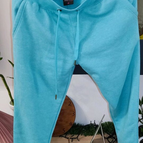 Warm tracksuit with fleece Smart Line turquoise, like new, small