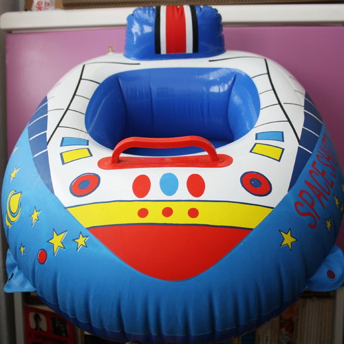 Vintage inflatable boat space shuttle 63cm new