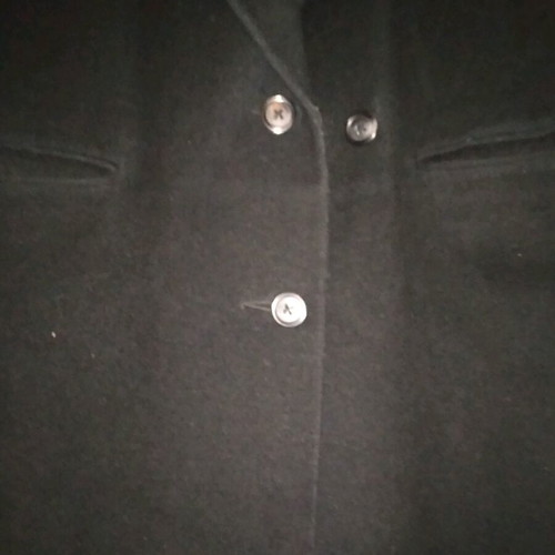 Sinanis coat used, black, size 48