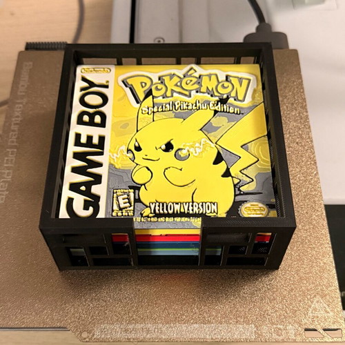 Pokémon square coasters 3d printed, new, gameboy cartridges
